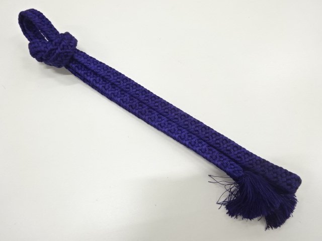 JAPANESE KIMONO / HANDTIED OBIJIME CORD